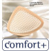 1 Paar Selbsthaftende Silikonbusen Tria AMOENA ® Contact 2S Comfort+ inkl. Brustwarzen